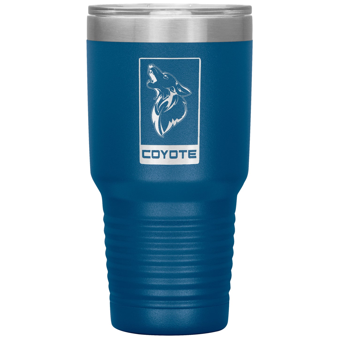 Laser Engraved Coyote Tumbler,30 oz, Dad Fathers Day Gift,Coffee Beer