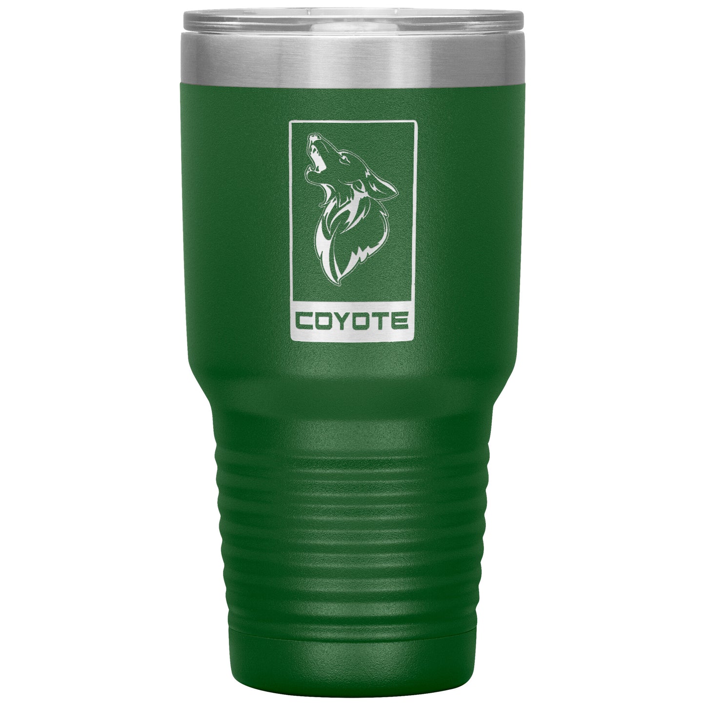 Laser Engraved Coyote Tumbler,30 oz, Dad Fathers Day Gift,Coffee Beer
