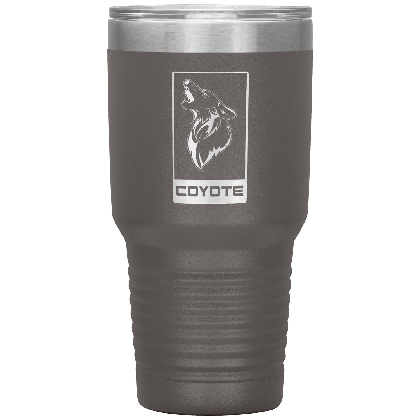 Laser Engraved Coyote Tumbler,30 oz, Dad Fathers Day Gift,Coffee Beer
