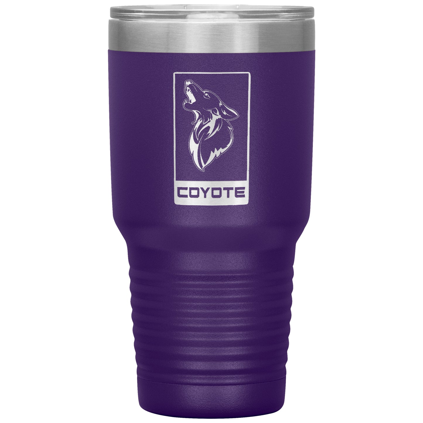 Laser Engraved Coyote Tumbler,30 oz, Dad Fathers Day Gift,Coffee Beer