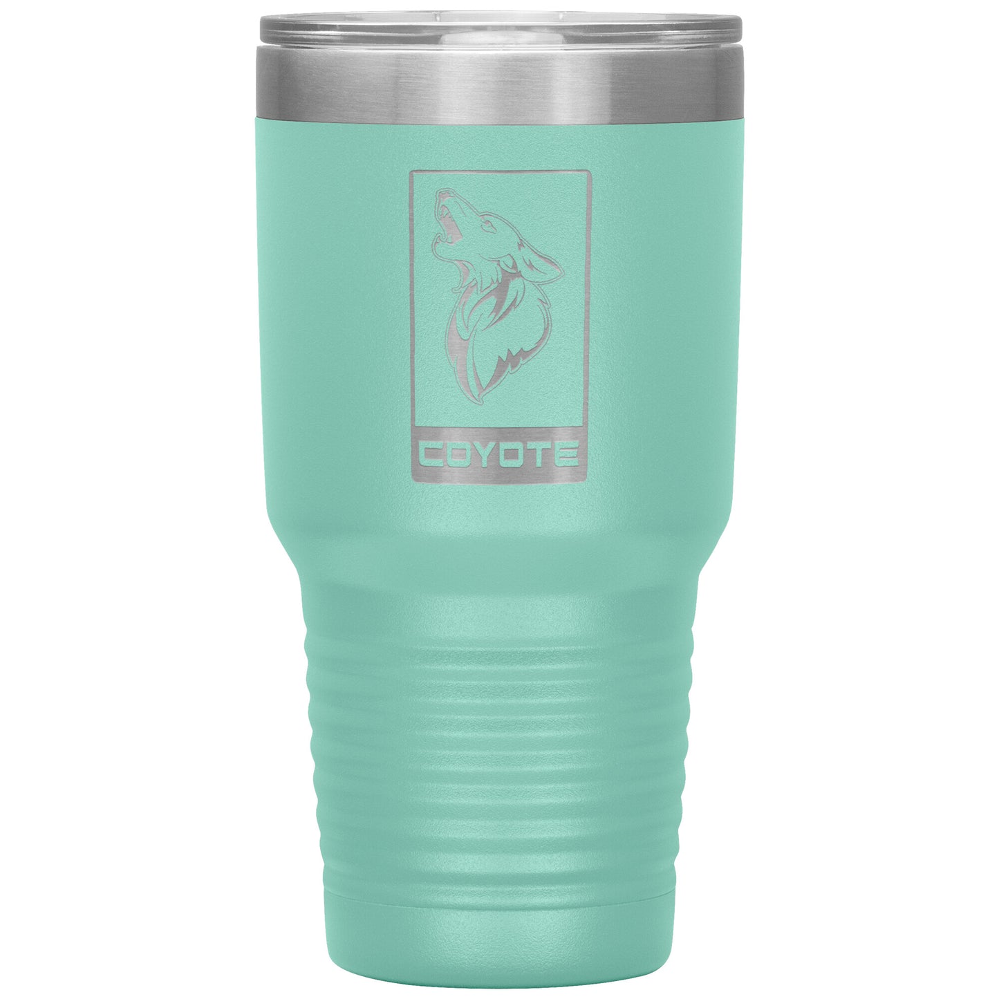 Laser Engraved Coyote Tumbler,30 oz, Dad Fathers Day Gift,Coffee Beer