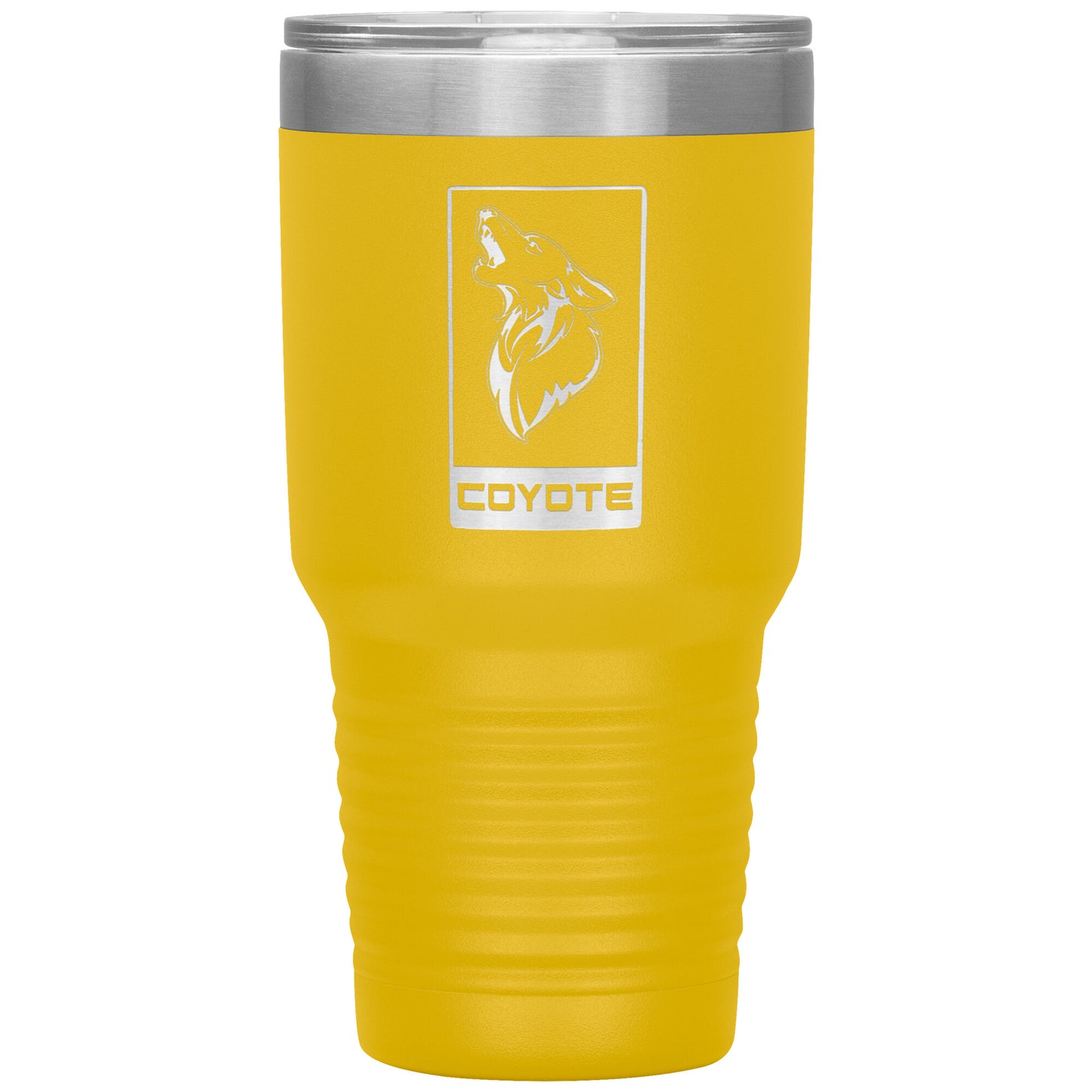 Laser Engraved Coyote Tumbler,30 oz, Dad Fathers Day Gift,Coffee Beer