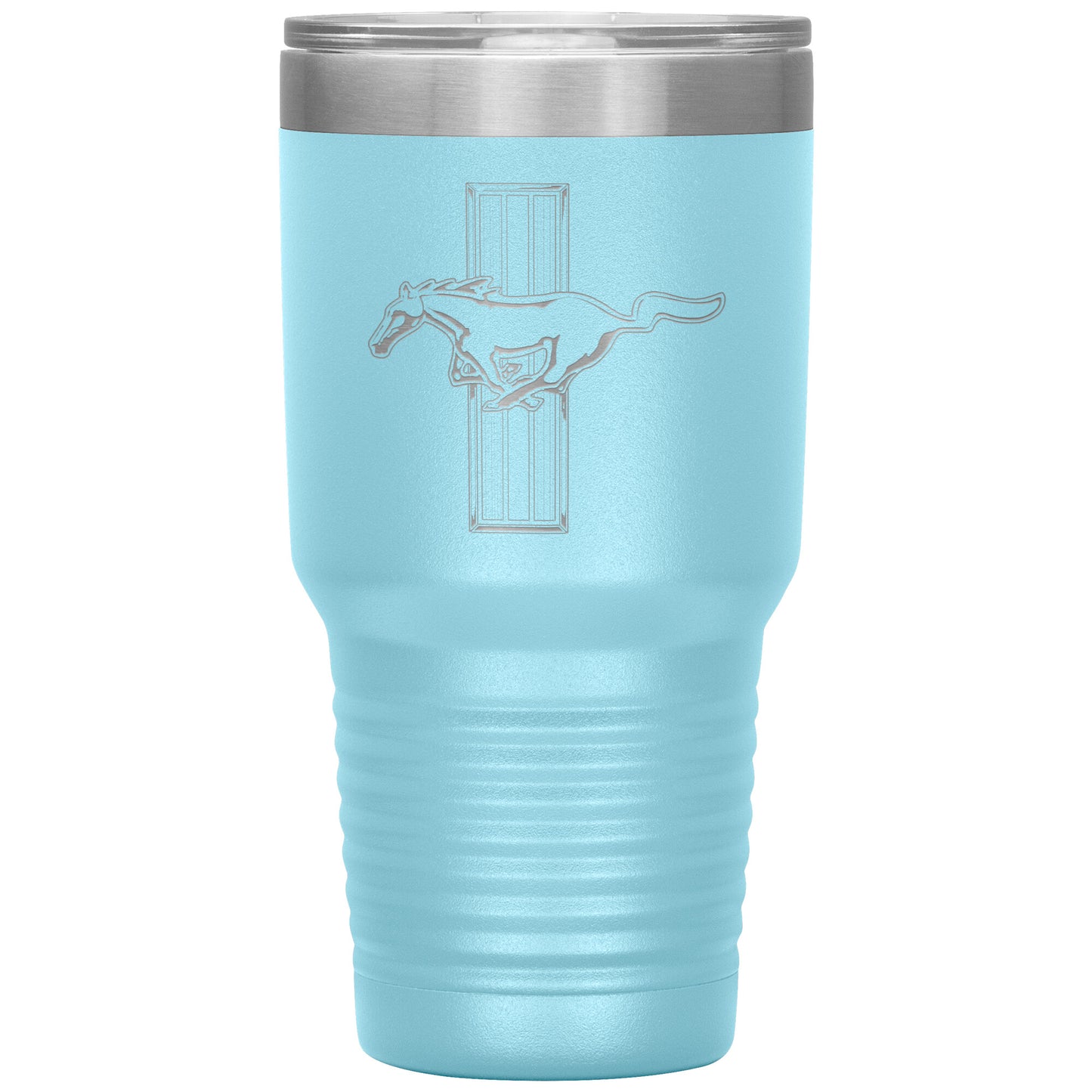 Laser Engraved Mustang Tumbler,30 oz, Dad Fathers Day Gift,Coffee Beer