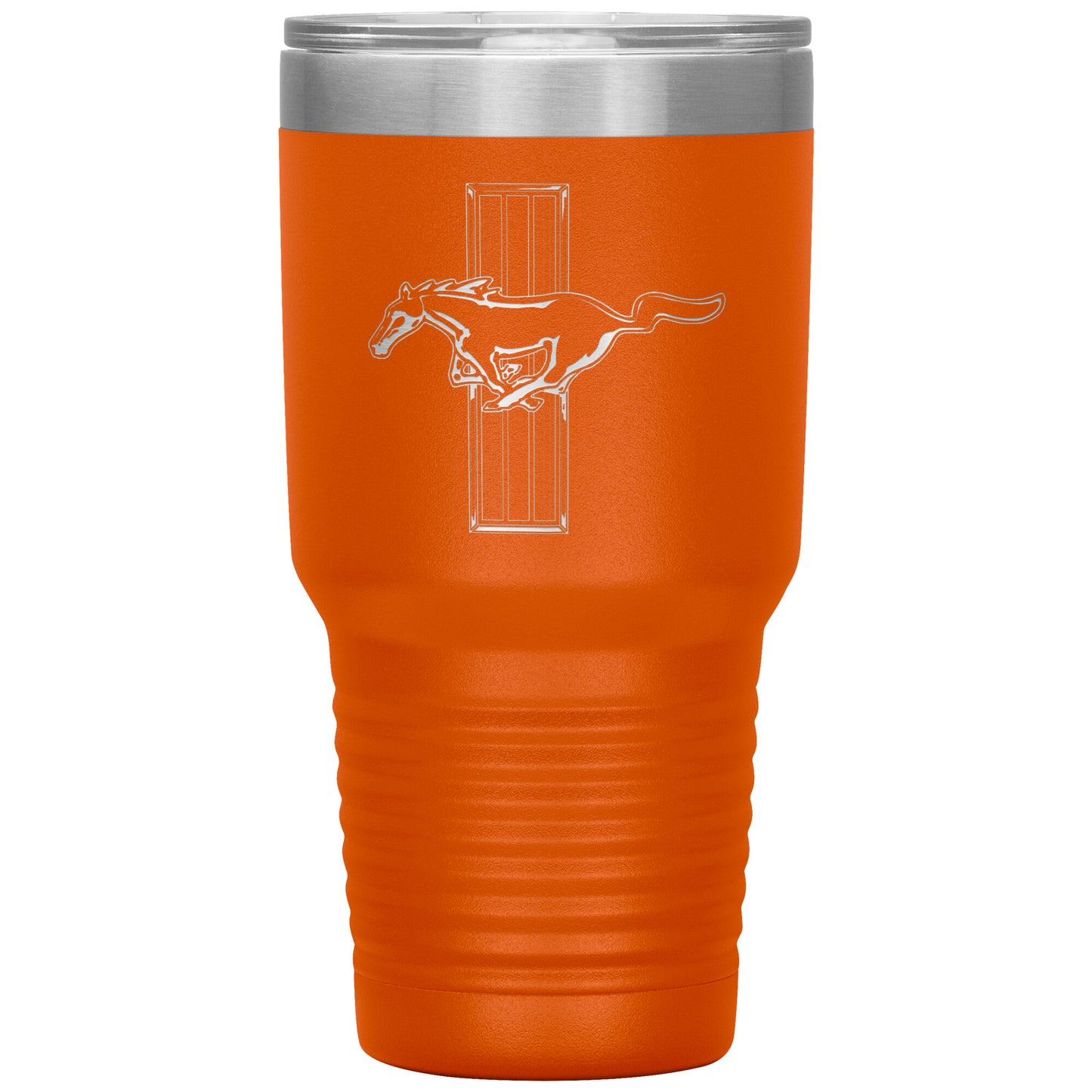 Laser Engraved Mustang Tumbler,30 oz, Dad Fathers Day Gift,Coffee Beer