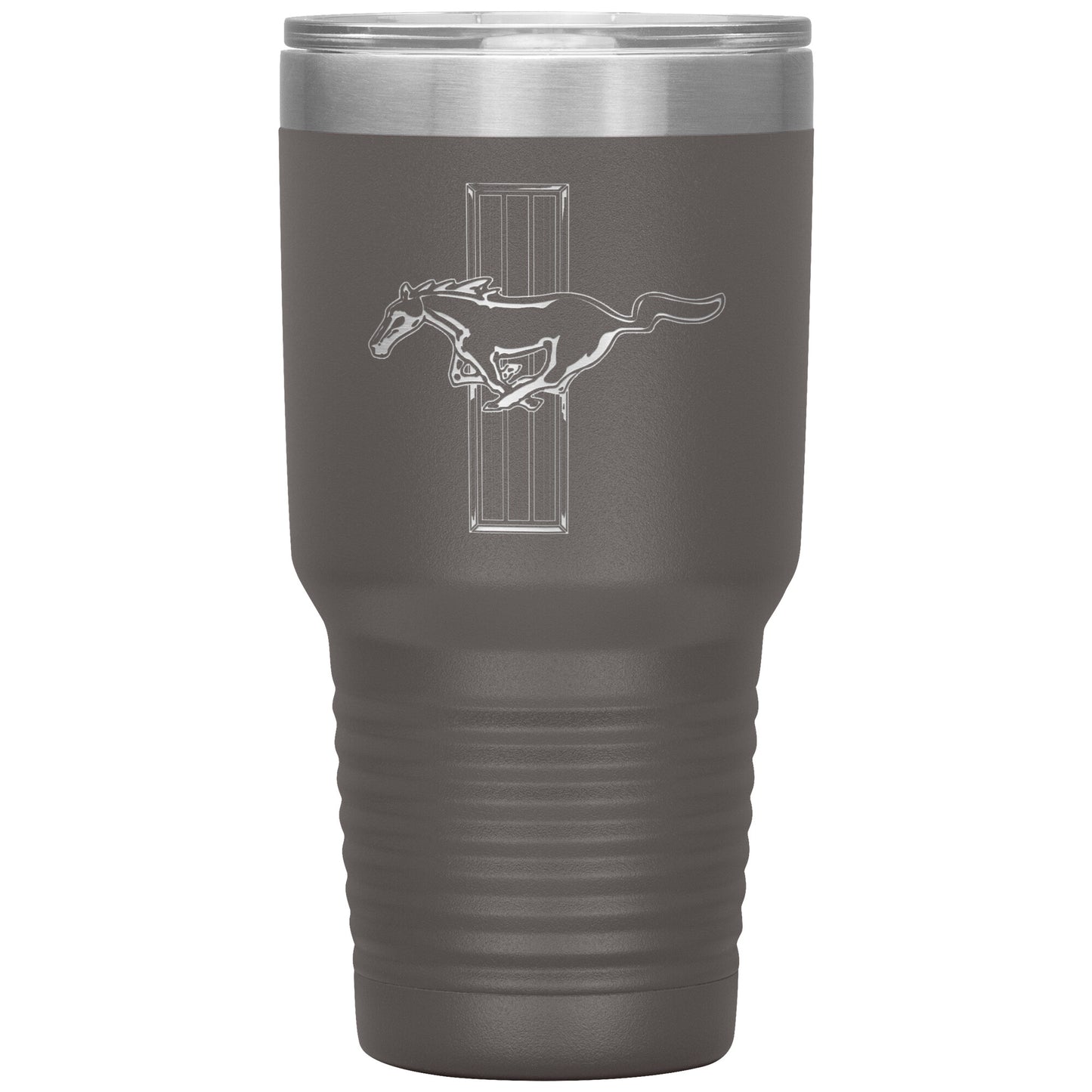 Laser Engraved Mustang Tumbler,30 oz, Dad Fathers Day Gift,Coffee Beer