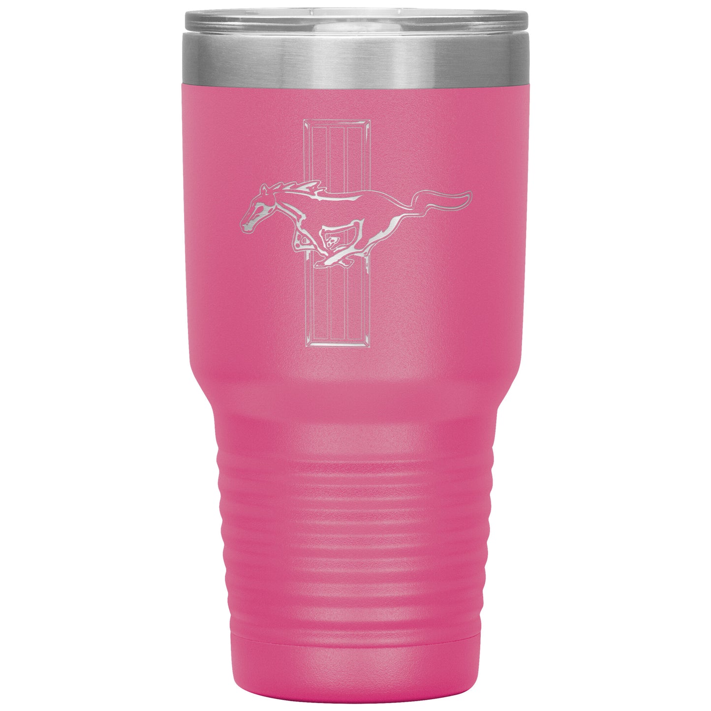 Laser Engraved Mustang Tumbler,30 oz, Dad Fathers Day Gift,Coffee Beer