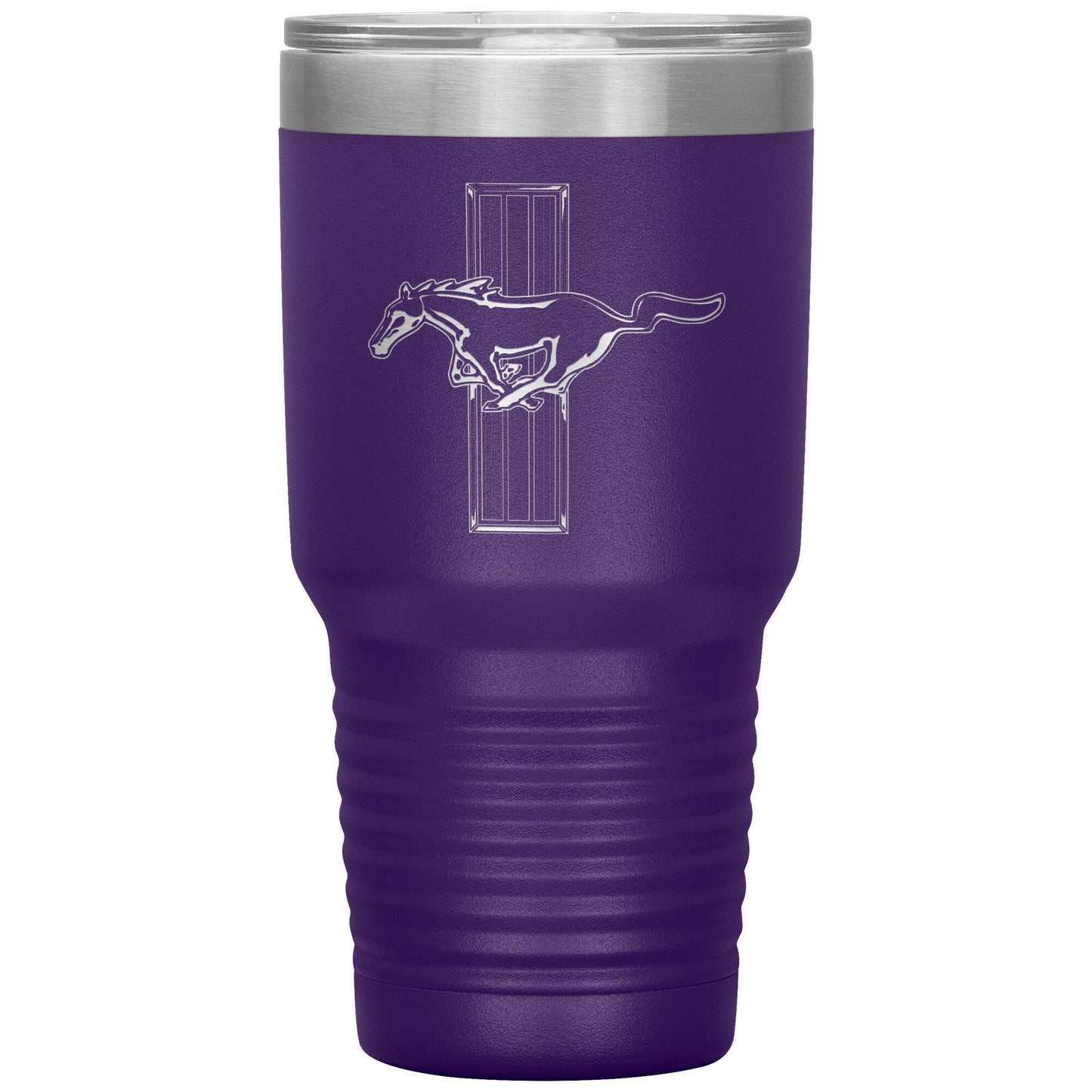 Laser Engraved Mustang Tumbler,30 oz, Dad Fathers Day Gift,Coffee Beer
