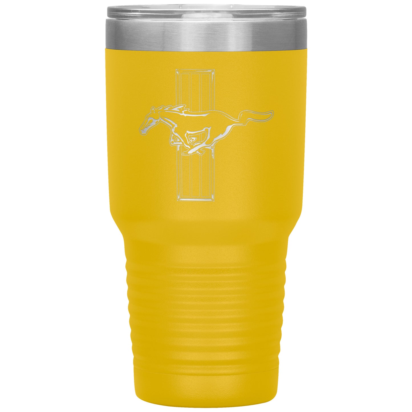 Laser Engraved Mustang Tumbler,30 oz, Dad Fathers Day Gift,Coffee Beer