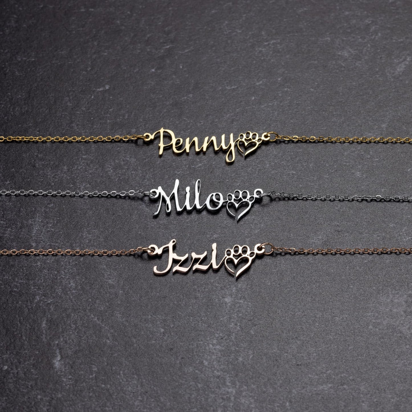 Personalized Dog Mom Necklace,Gold,Rose Gold,Silver, Enter Your Name