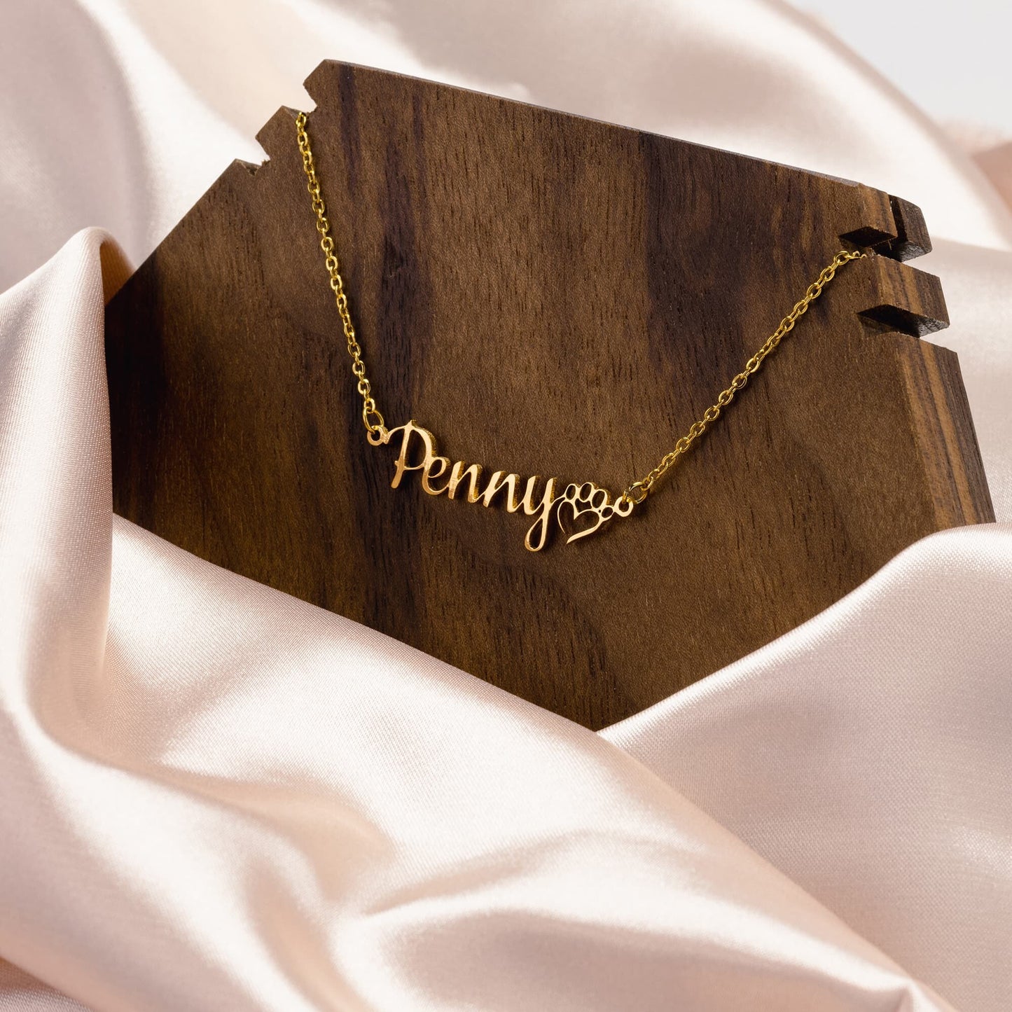 Personalized Dog Mom Necklace,Gold,Rose Gold,Silver, Enter Your Name