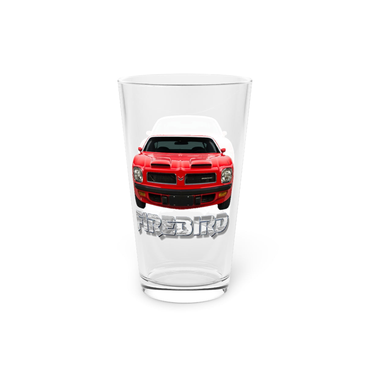 Red 1974 Firebird Trans Am Pint Glass Car Guy Gift,nova,corvette,charger,classic,hot Rod