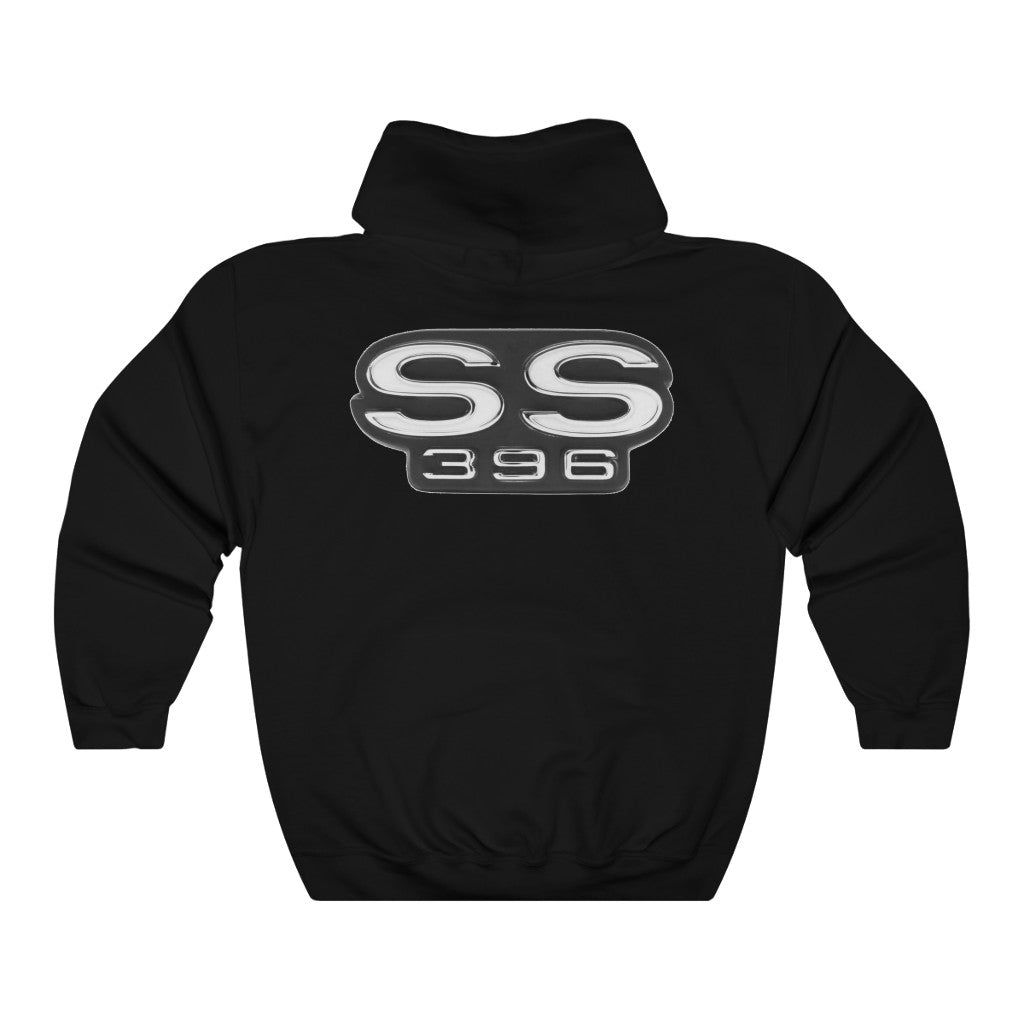 SS 396 Hoodie Classic Muscle Car Guy Gift,lover,Camaro,GTO,firebird,mustang,nova,corvette,charger,hot rod,Chevrolet,chevy