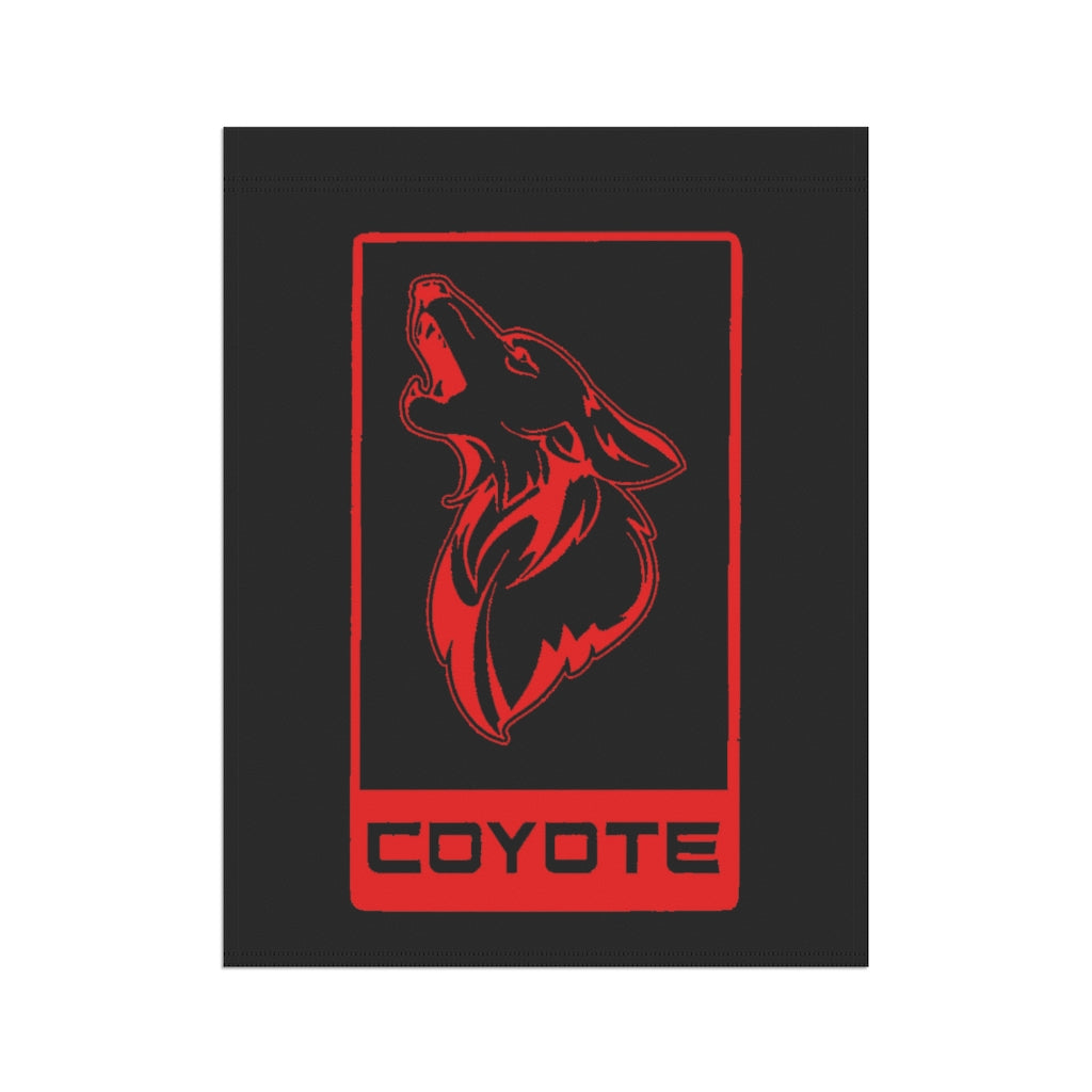 5.0 Coyote V8 Emblem for 11-14 Ford Mustang F150 F250 F350 Garden & House Banner Red