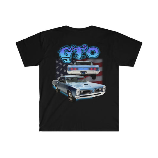 Pontiac GTO T-Shirt Classic Muscle Car Guy Gift,lover,Camaro,GTO,firebird,nova,corvette,Chevrolet