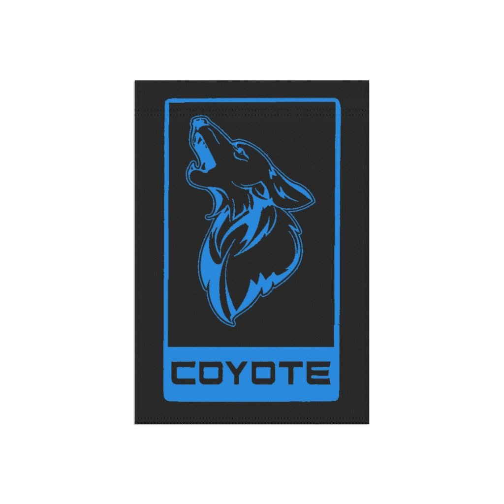 Grabber Blue 5.0 Coyote V8 Emblem for 11-14 Ford Mustang Garden & House Banner