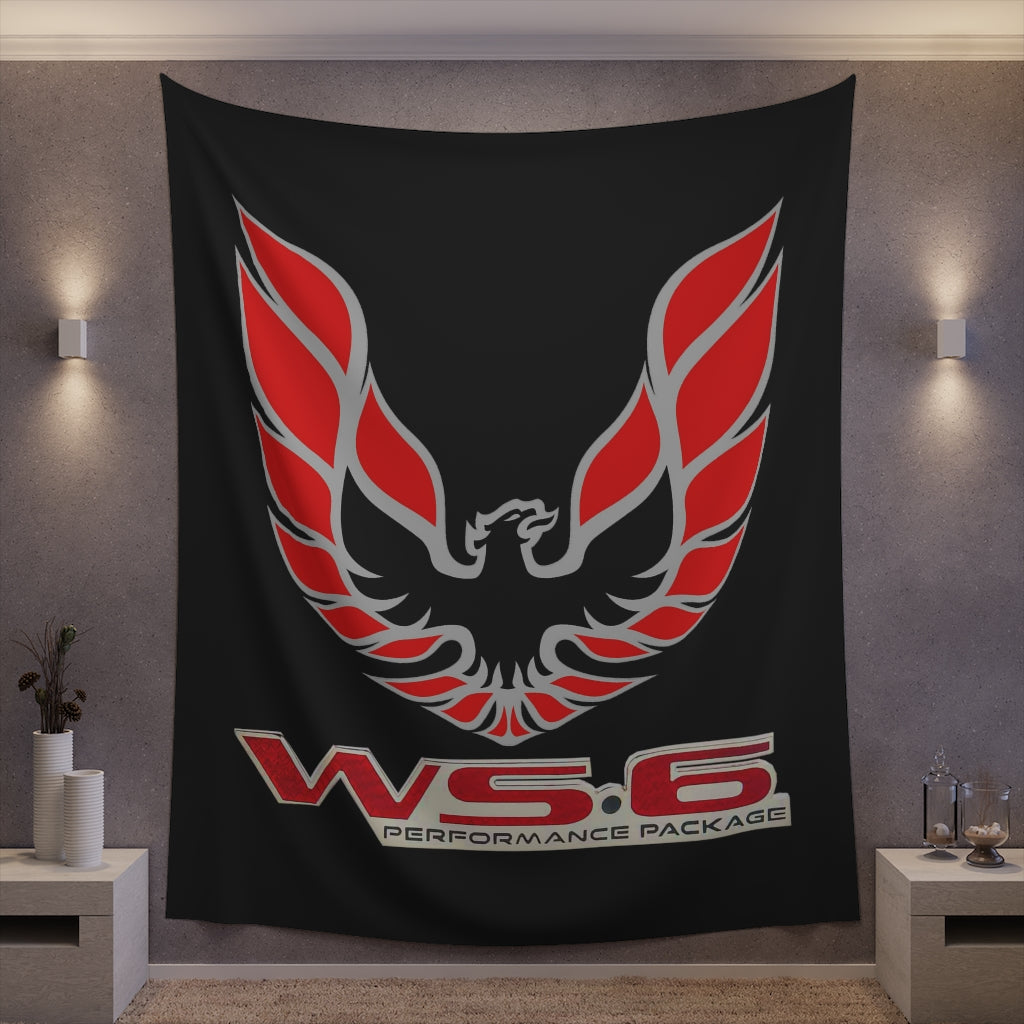 Printed Wall Tapestry Trans Am WS6 Firebird Car Guy Gift,nova,corvette,charger,classic,hot Rod