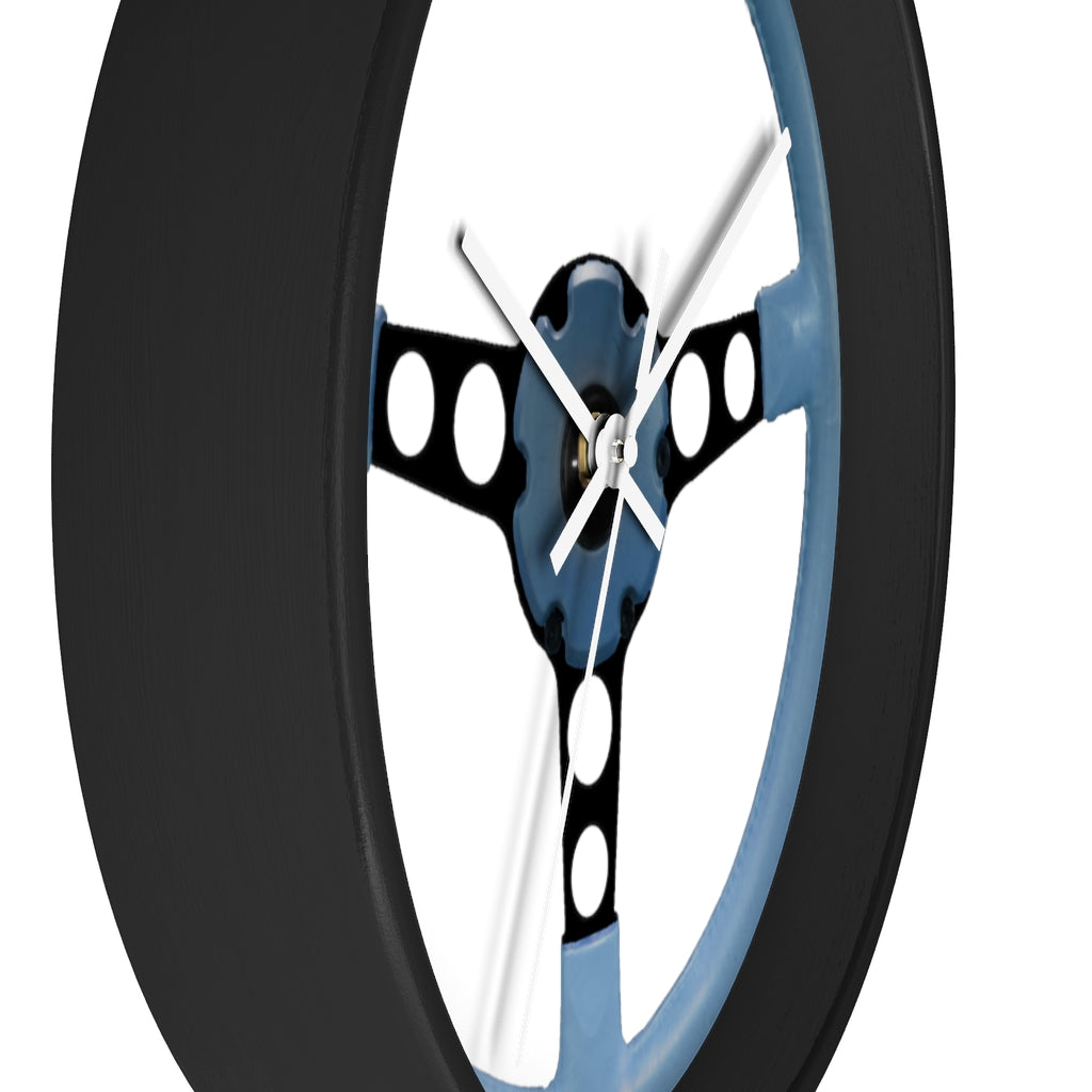 Blue Pontiac Firebird Trans Am Wall clock Gift Decor Classic Muscle Steering Wheel