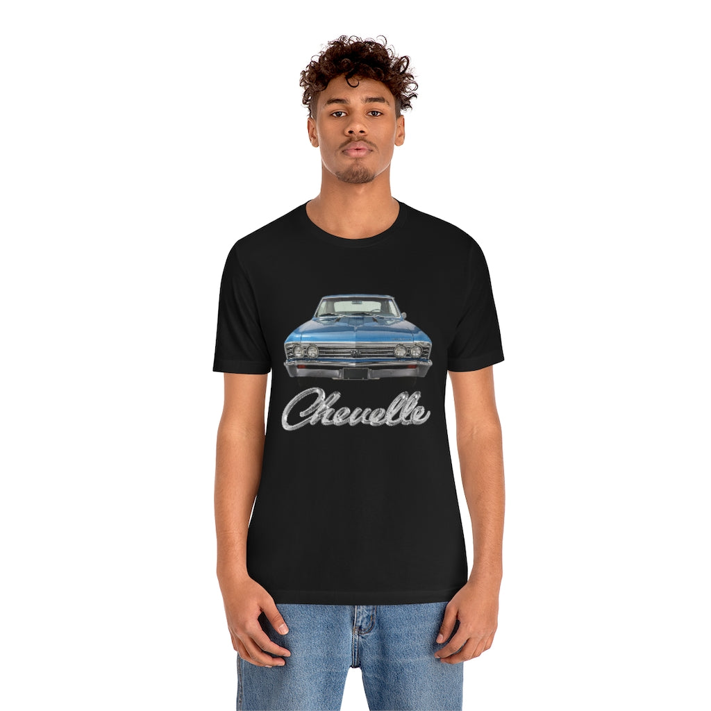 Blue 1967 Chevelle SS 396 T-Shirt Car Guy Gift,lover,Camaro,GTO,firebird,mustang,nova,corvette,charger,classic,hot rod,Chevrolet,chevy