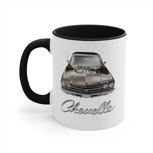 1969 Chevelle SS Car Guy Gift,lover,gto,firebird,nova,corvette,charger,classic,hot Rod,chevrolet,chevy Coffee Mug, 11oz