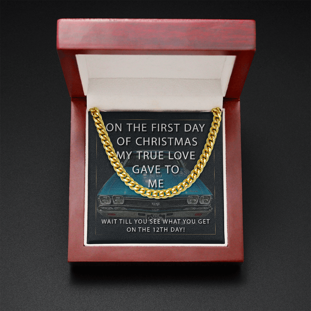 1968 Chevelle SS 396 Necklace Chain Classic Muscle Car Guy Gift,lover,Camaro,GTO,firebird,hot rod,Chevrolet,chevy Christmas