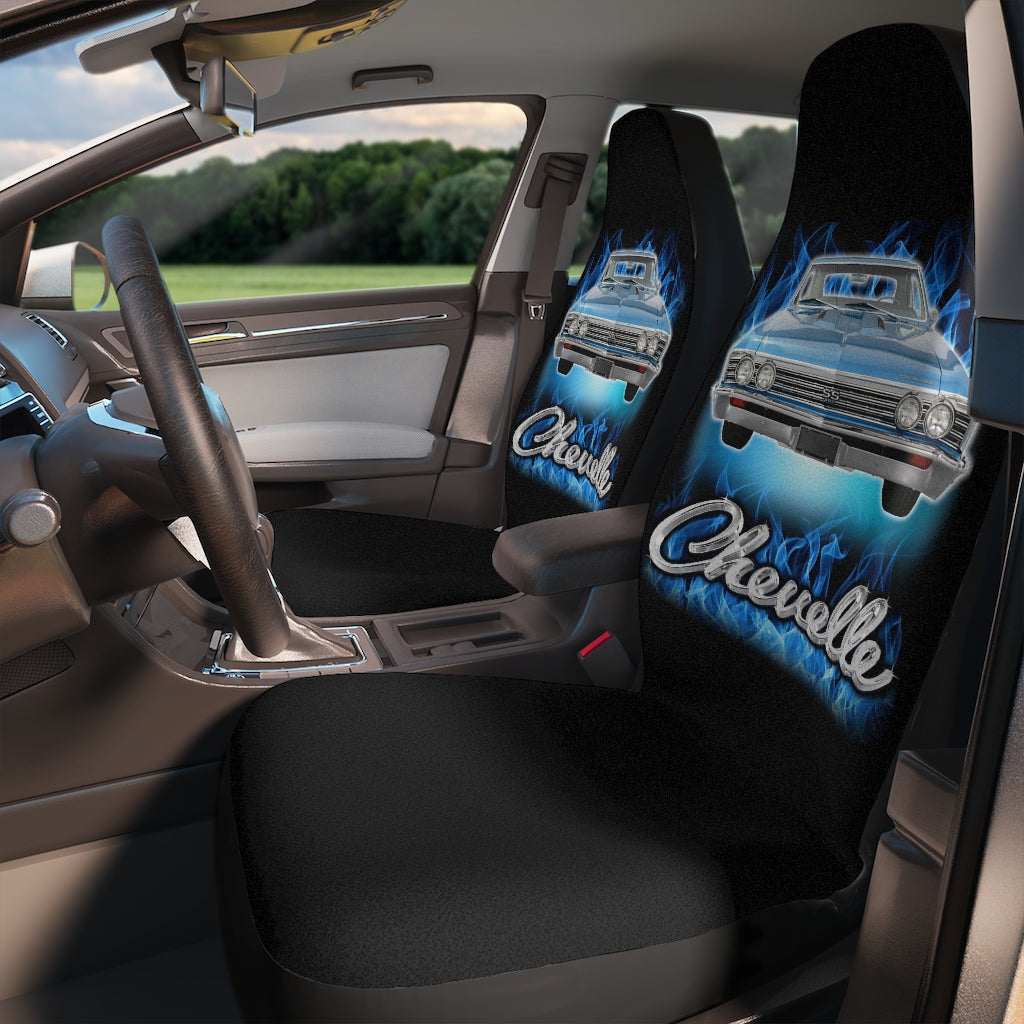 1967 Chevelle Classic Muscle Car Guy Gift,lover,Camaro,hot rod SEAT Covers