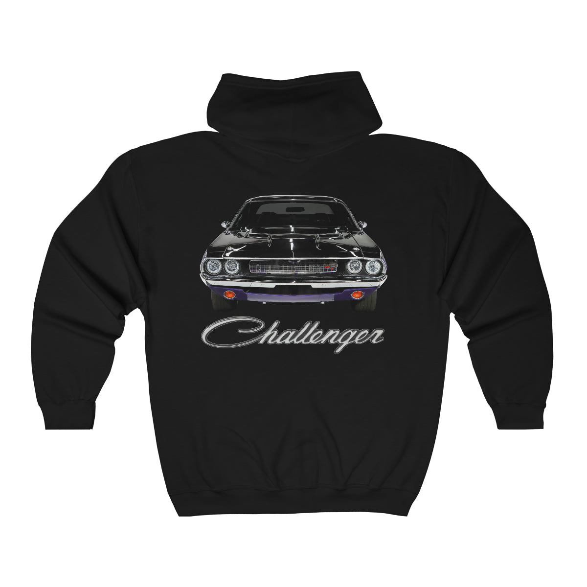 1970 Challenger R/T Heavy Full Zip Hoodie Sweatshirt classic,hot Rod, trans Am Car Guy Gift,nova,corvette,charger