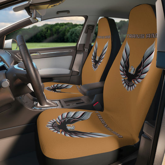 Tan Beige Car Seat Covers 10th Anniversary Trans Am Firebird Car Guy Gift