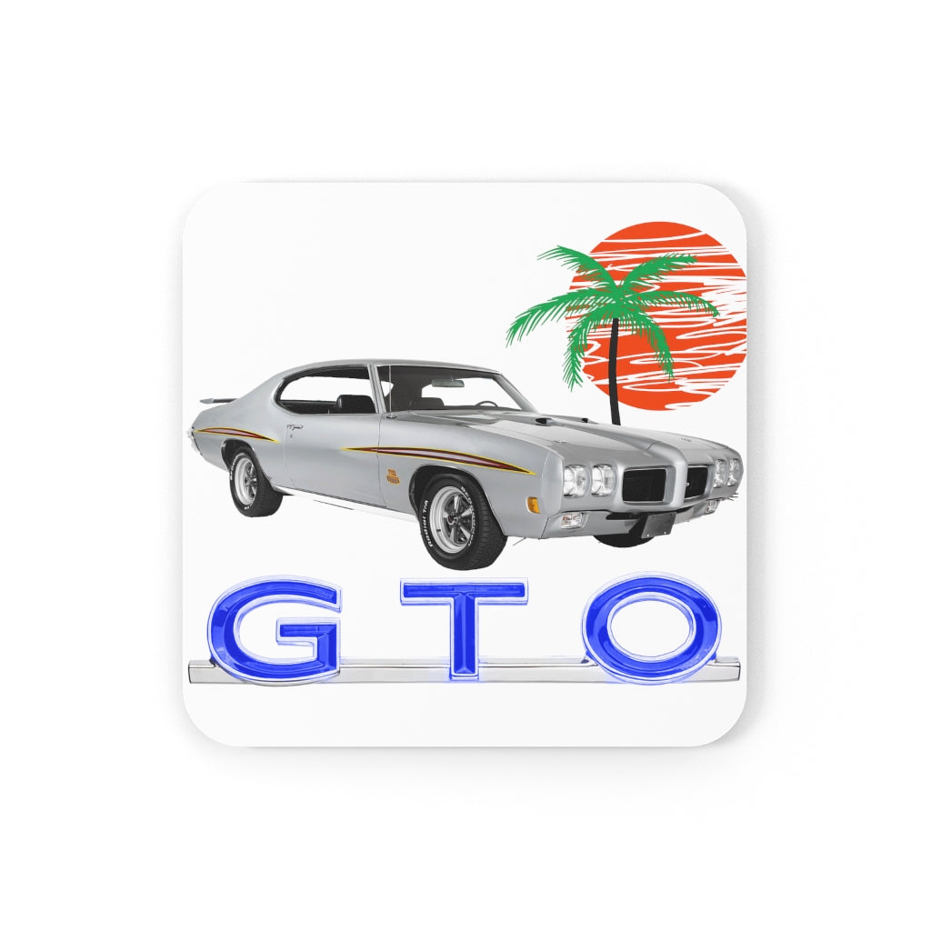 1970 GTO Corkwood Coaster Set