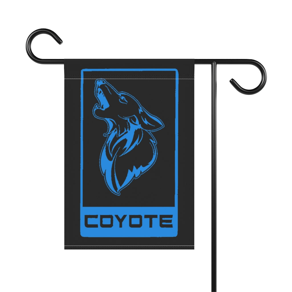 Grabber Blue 5.0 Coyote V8 Emblem for 11-14 Ford Mustang Garden & House Banner