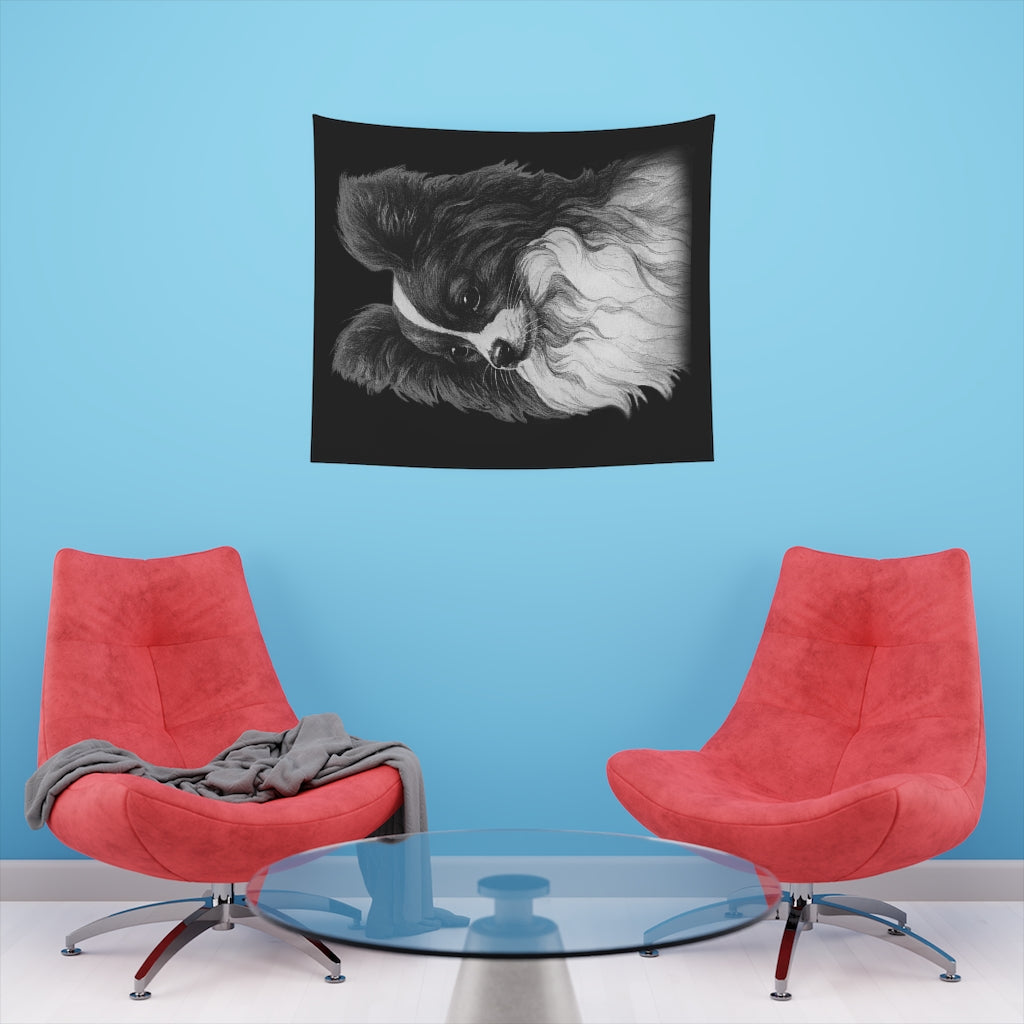 Printed Wall Tapestry Papillon