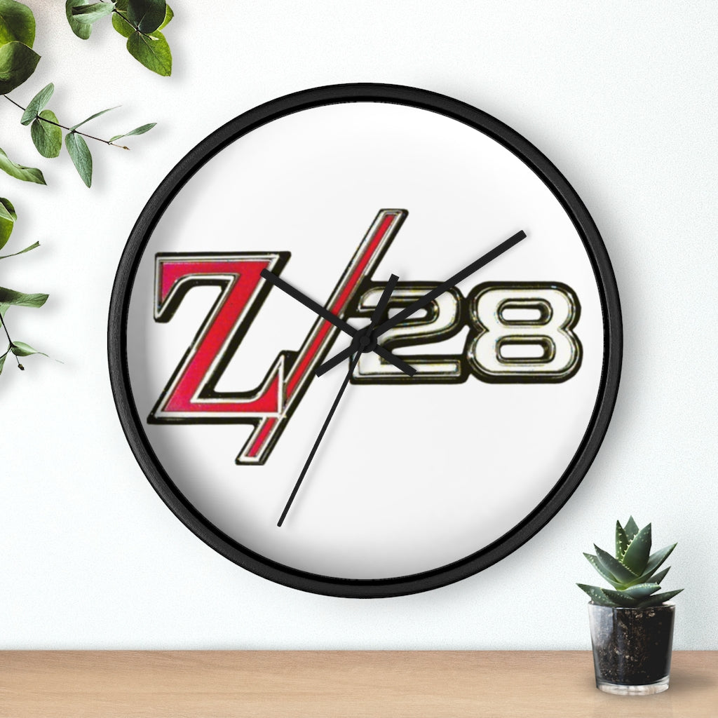 Z/28 Chevorlet Clock Camaro,chevelle,nova,impala,Firebird Trans Am Gift Decor Classic Muscle