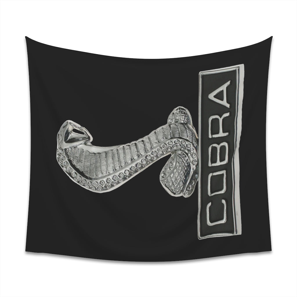 Printed Wall Tapestry Mustang Cobra Shelby Car Guy Gift,nova,corvette,charger,classic,hot Rod