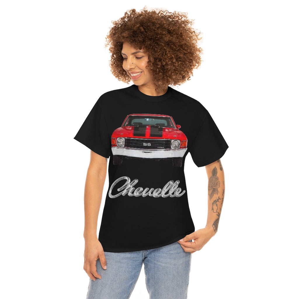 1972 Chevelle SS Car Guy Gift,lover,gto,firebird,nova,corvette,charger,classic,hot Rod,chevrolet,chevy T Shirt