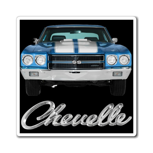 1970 Chevelle SS MAGNET Classic Muscle Car Guy Gift,lover,Camaro,hot rod