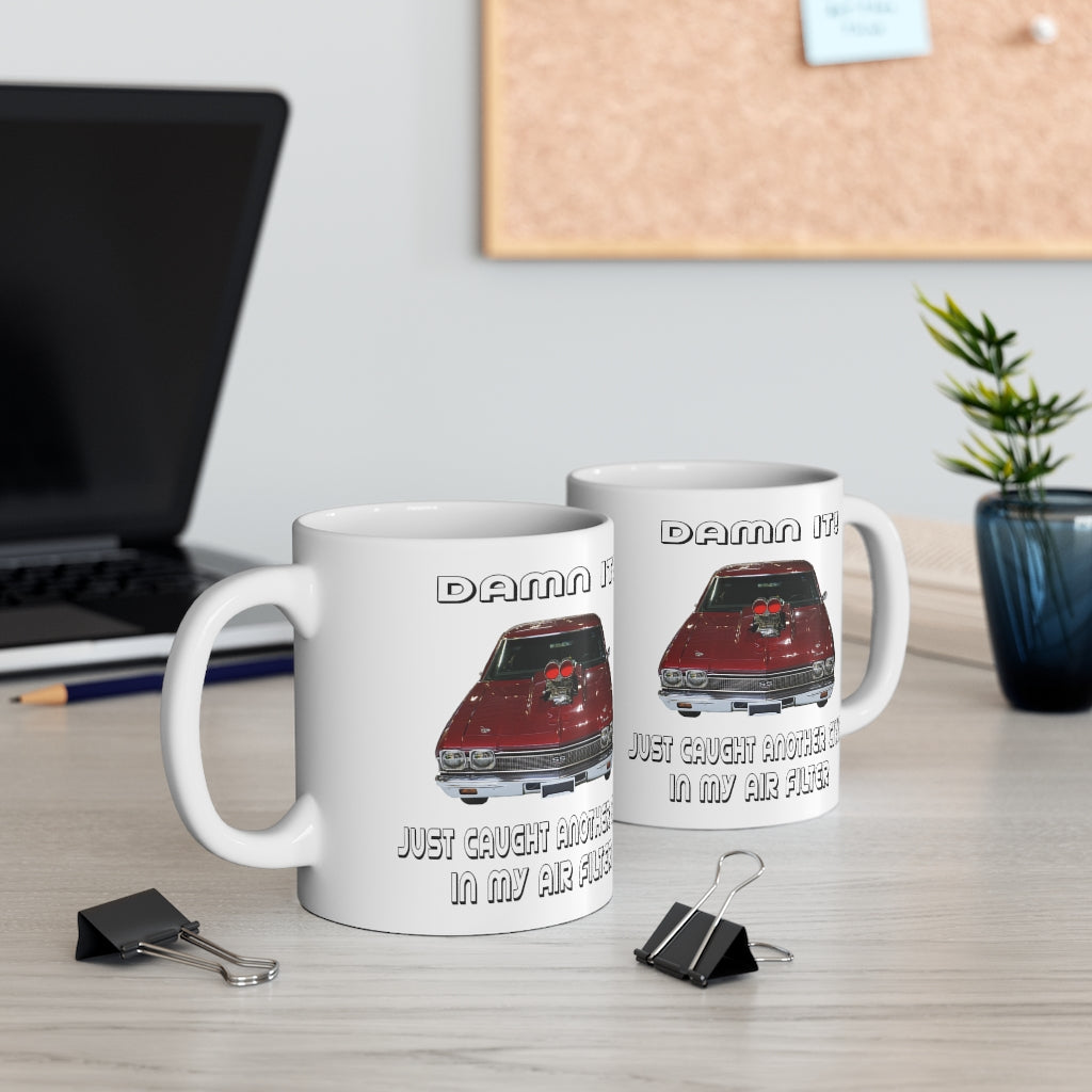 Chevelle Ceramic Mug Classic Muscle Car Guy Gift,lover,Camaro,GTO,firebird,nova,corvette,hot rod,Chevrolet,chevy