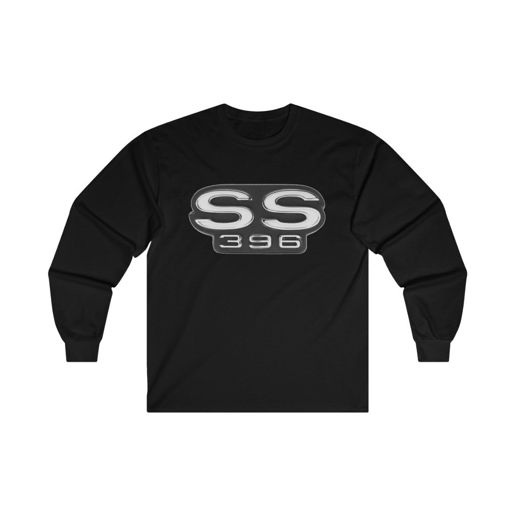 SS 396 Long Sleeve T-shirt Classic Muscle Car Guy Gift,lover,Camaro,GTO,firebird,nova,corvette,hot rod,Chevrolet,chevy