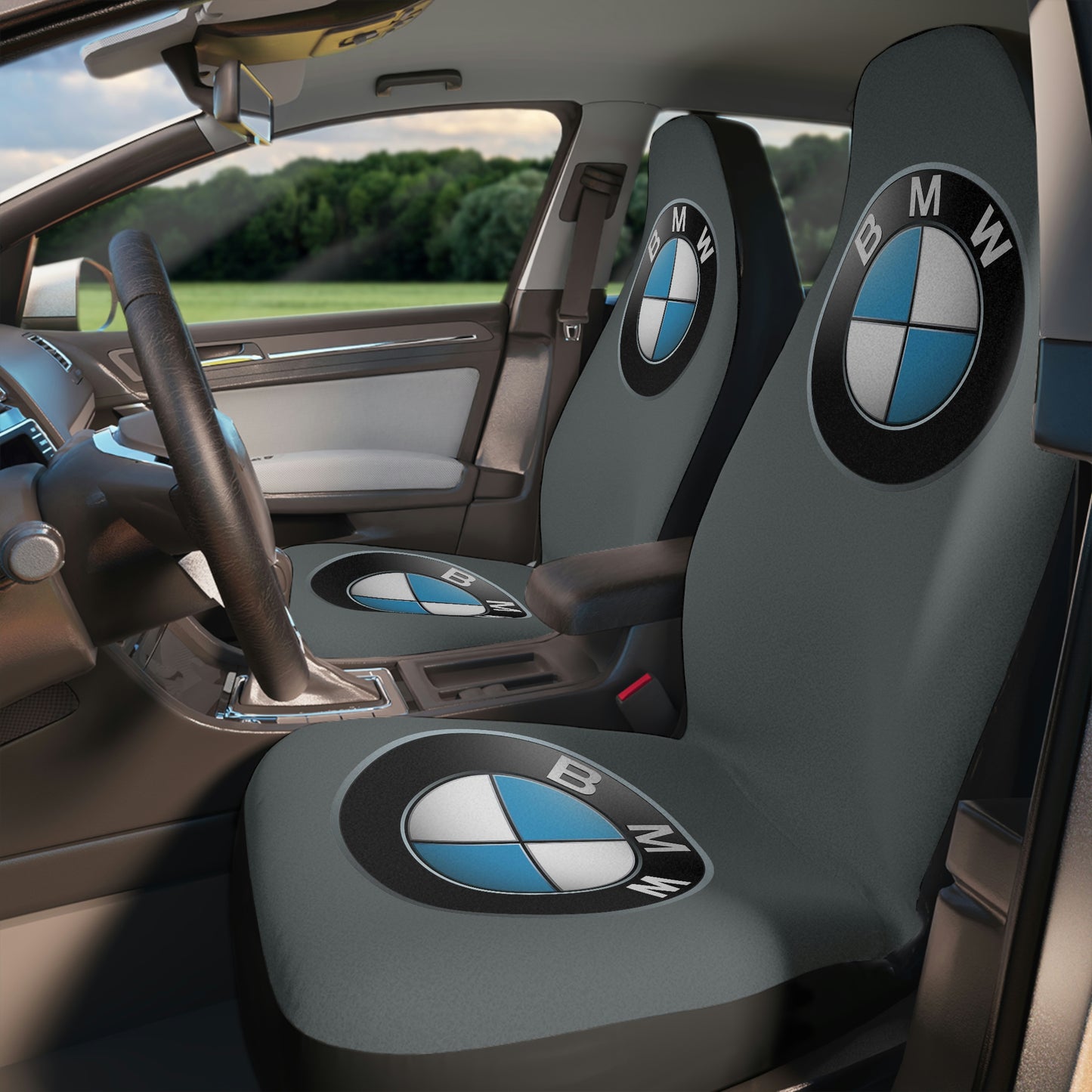 Dark Grey BMW Seat Covers Gift