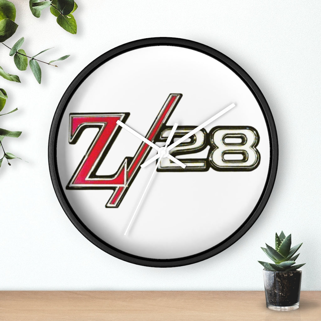 Z/28 Chevorlet Clock Camaro,chevelle,nova,impala,Firebird Trans Am Gift Decor Classic Muscle