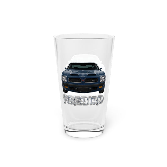 Navy 1974 Firebird Trans Am Pint Glass Car Guy Gift,nova,corvette,charger,classic,hot Rod