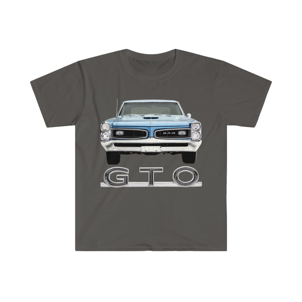 1966 Pontiac GTO Unisex T-Shirt Classic Muscle Car Guy Gift,lover,Camaro,GTO,firebird,nova,corvette,Chevrolet