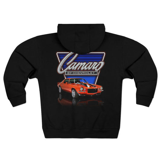 1973 Camaro Trans Am Firebird Chevelle Car Guy Gift Unisex Premium Full Zip Hoodie