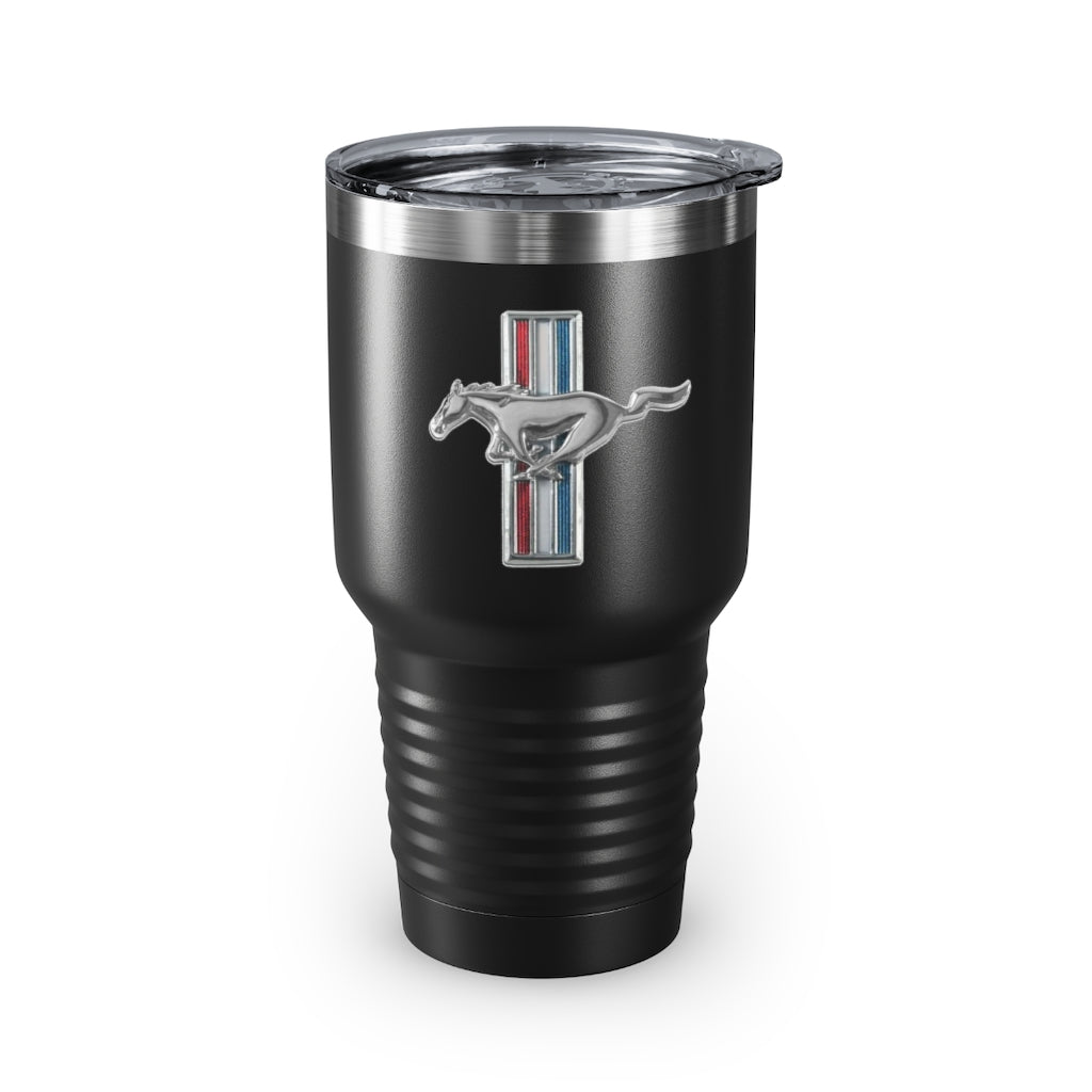 Ford Mustang Car Guy Gift Tumbler 30oz