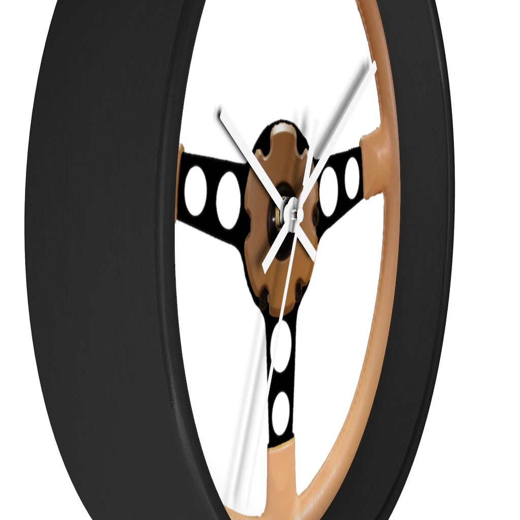 Tan Pontiac Firebird Trans Am Wall clock Gift Decor Classic Muscle Steering Wheel