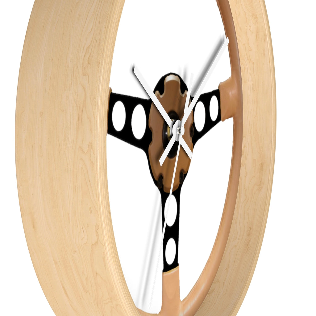 Tan Pontiac Firebird Trans Am Wall clock Gift Decor Classic Muscle Steering Wheel