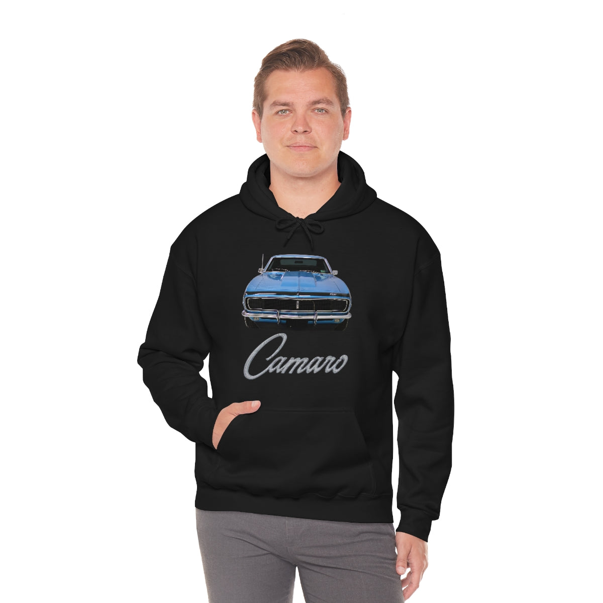 1967 Camaro RS R/S Classic Muscle Car Guy Gift,lover,Camaro,GTO,firebird,nova,hot rod,Chevrolet,chevy Unisex Heavy Blend Hooded Sweatshirt