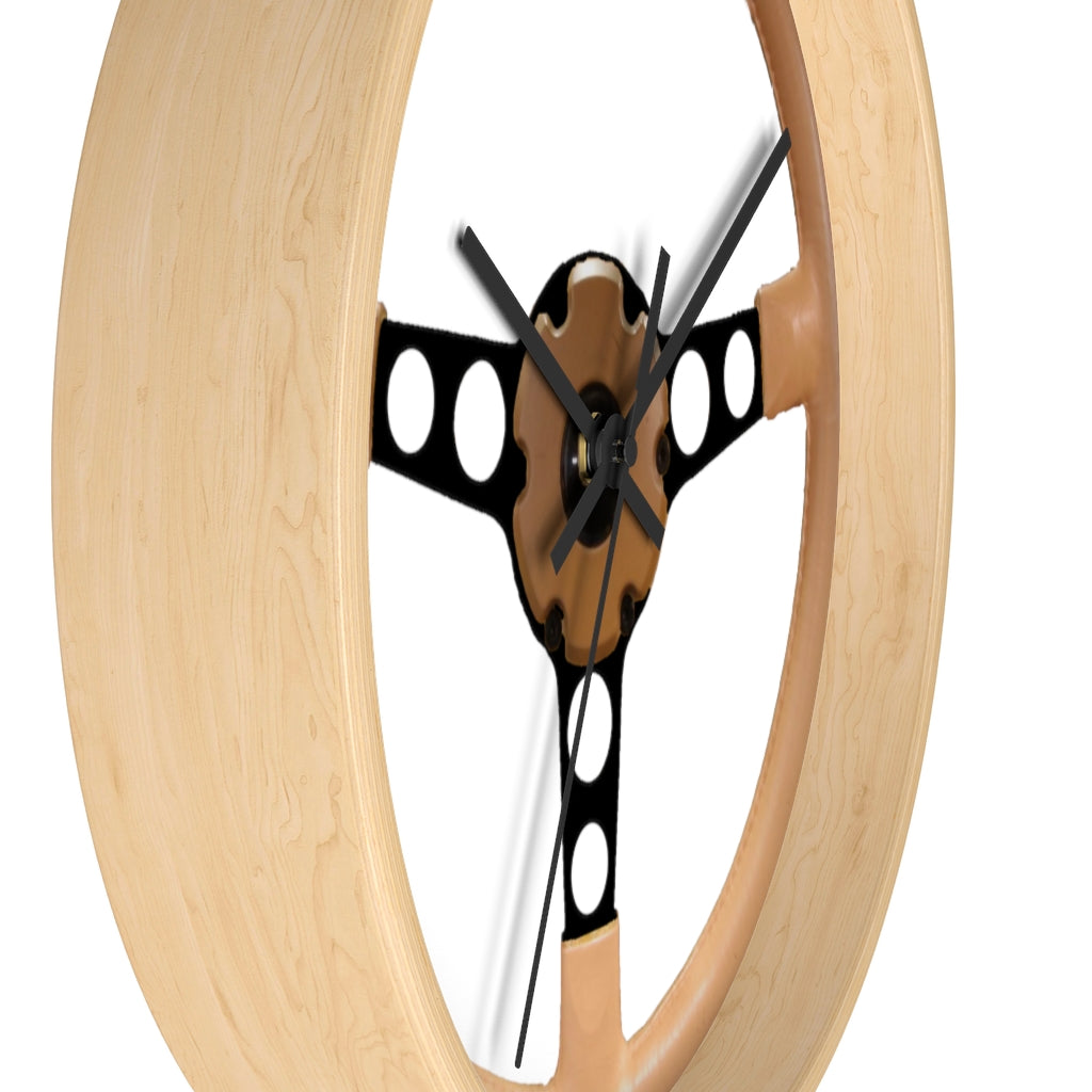 Tan Pontiac Firebird Trans Am Wall clock Gift Decor Classic Muscle Steering Wheel