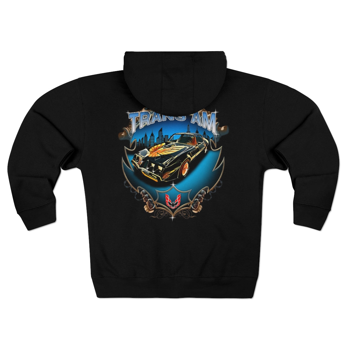 Firebird Trans Am Car Guy Gift Unisex Premium Full Zip Hoodie