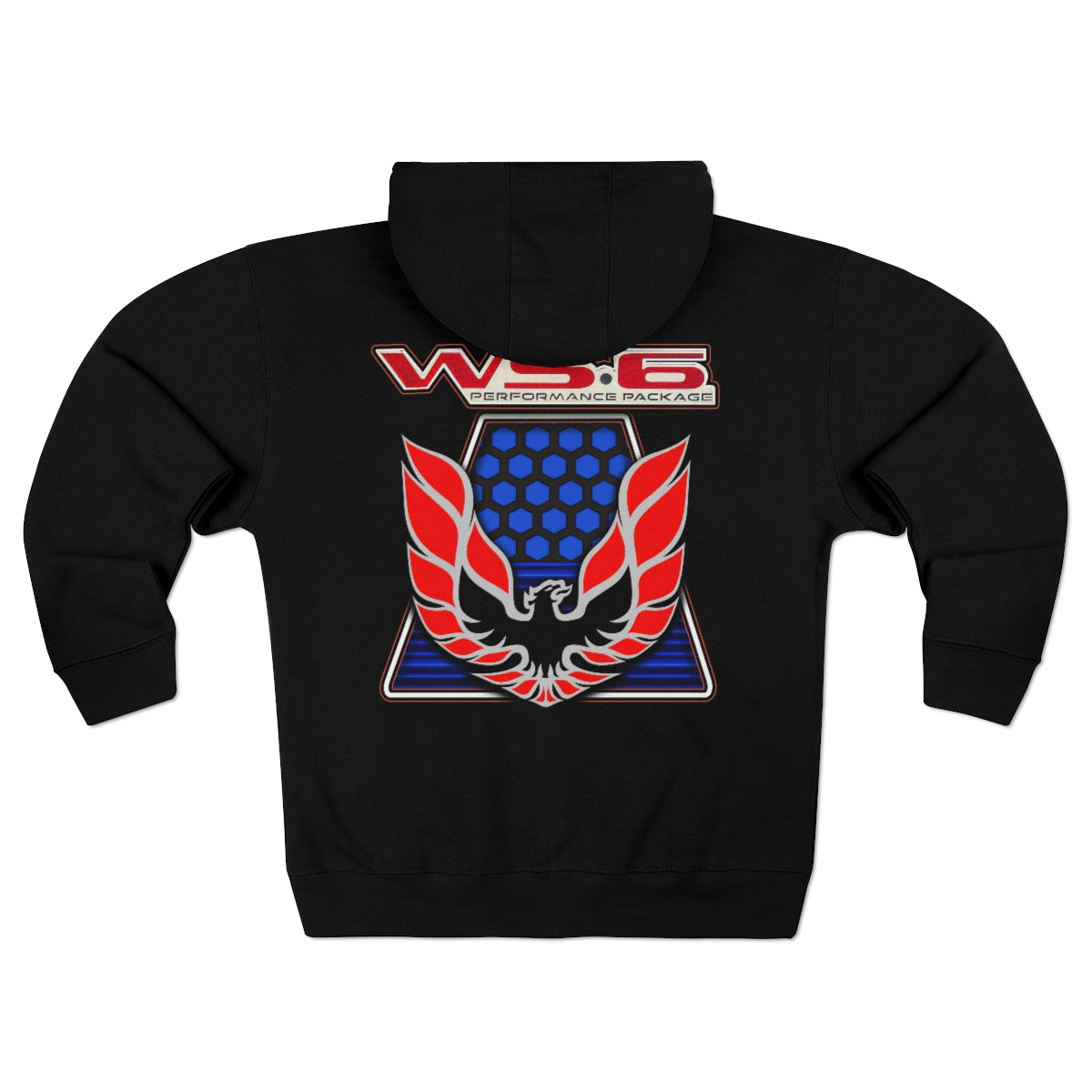 WS6 Firebird Trans AM Car Guy Gift Unisex Premium Full Zip Hoodie