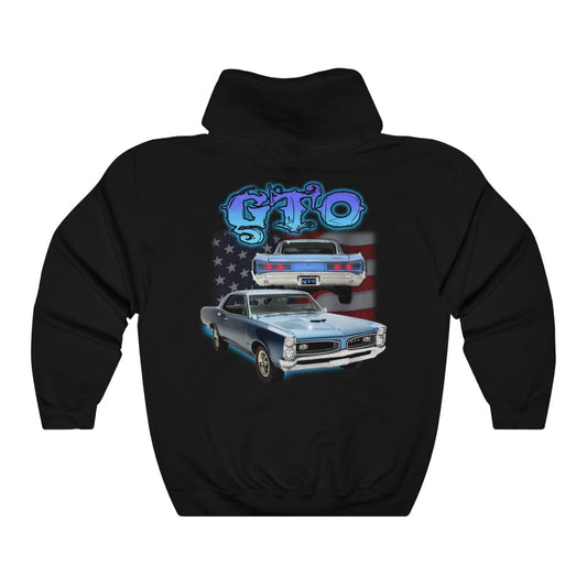 GTO HOODIE Classic Muscle Car Guy Gift,lover,Camaro,GTO,firebird,nova,corvette,Chevrolet