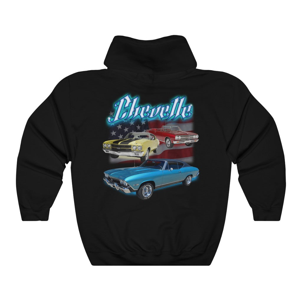 1965 1968 1970 Chevelle Ss 396 Heavy Blend Hoodie Classic Muscle Car Guy Gift,lover,Chevrolet